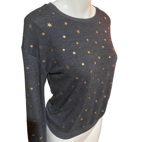 Spiritual Gangster Stars Crew Neck Savasana Pullover Sweater Size XS - Picture 3 of 8